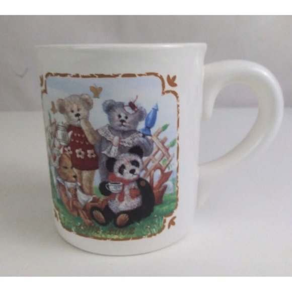 Tb Toy Trading Co 100th Anniversary Of The Teddy Bear 1902-2002 Coffee Cup 5.75" - Picture 1 of 7